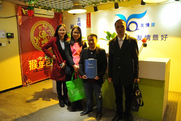 漢中西鄉縣張先生簽約友情漆