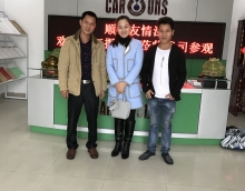 友情漆產品有口碑,客戶考察工廠求合作 友情漆產品有口碑,客戶考察工廠求合作